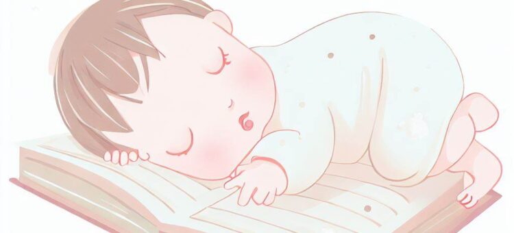 bébé qui dort grâce aux histoires pour enfants de l'application La Boîte à Rêves
